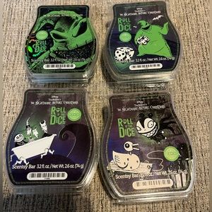 Scentsy Nightmare Before Christmas Roll the Dice Scentsy bars